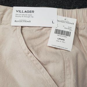 Northern Reflections Villager Pants Size L Petite - Colour New Bone